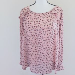 LOFT Floral Blouse